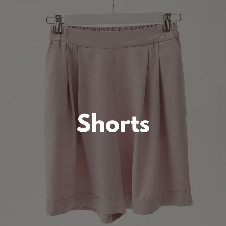 Women’s pants, skirts, and shorts in various trendy designs.