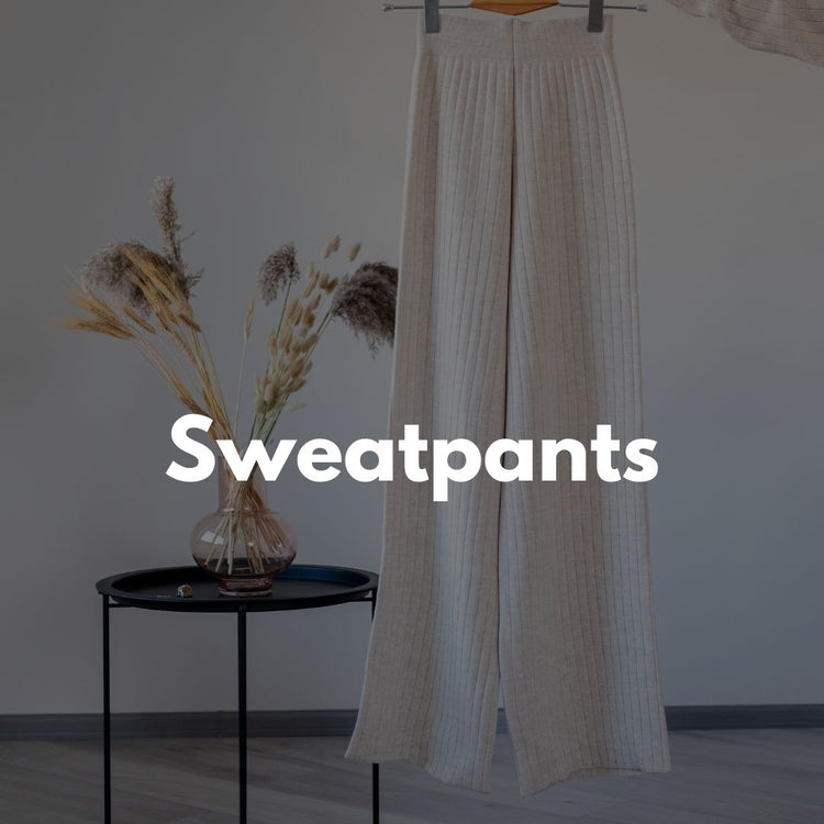 Comfortable and trendy women’s sweatpants for casual wear.