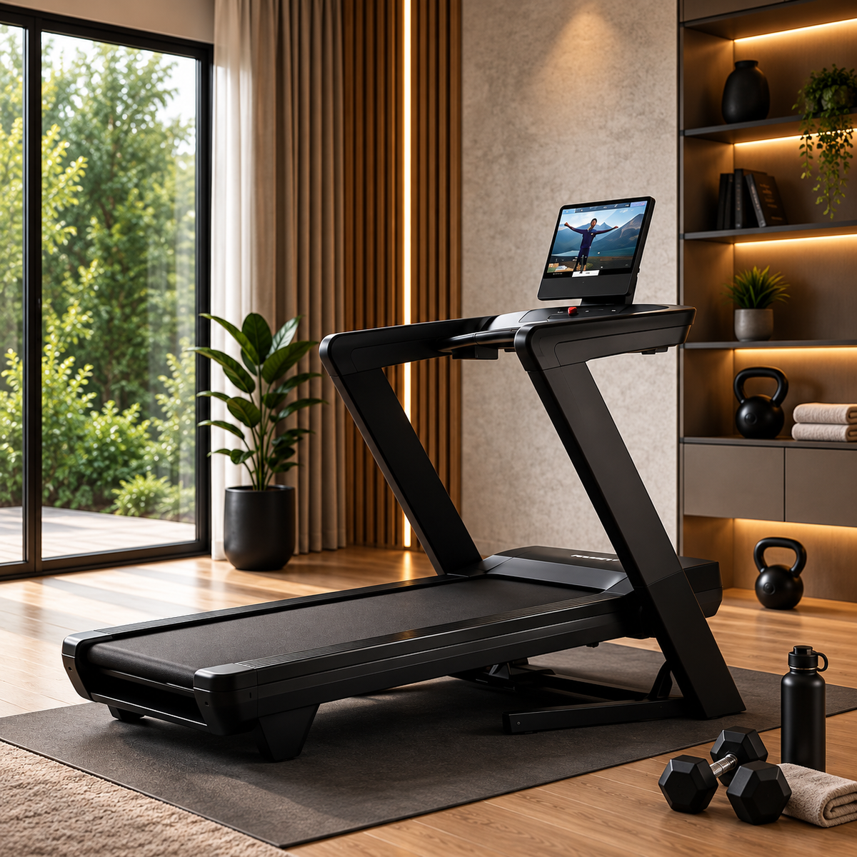 Luxurious Treadmill Home Gym