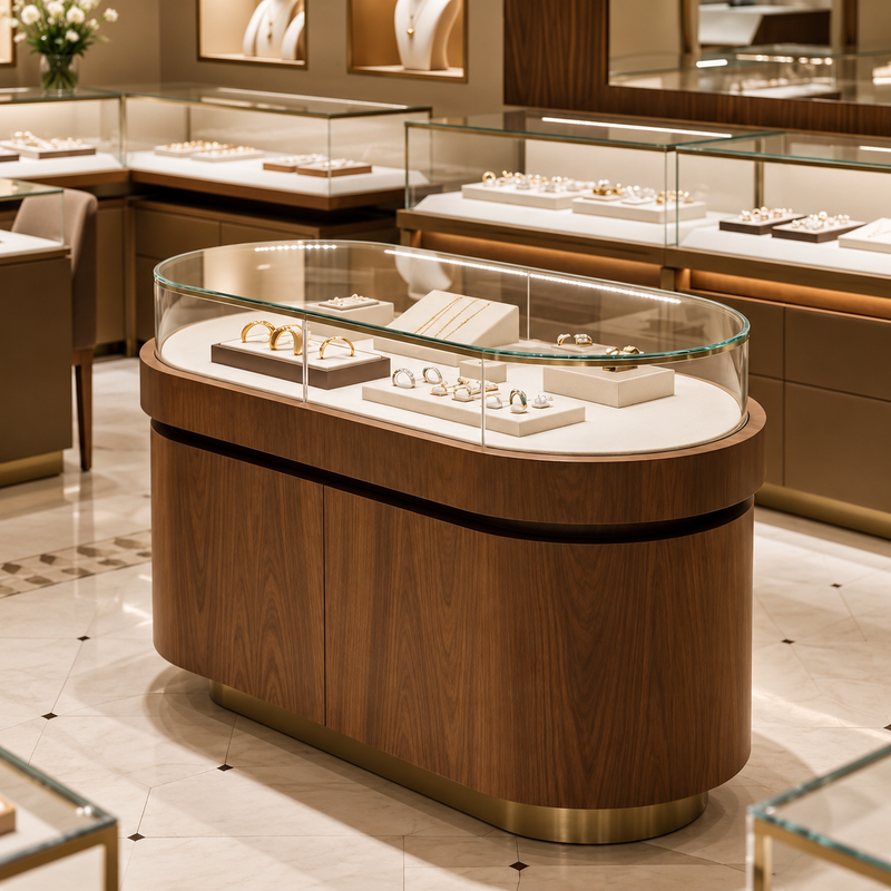 Luxury Jewelry Showroom Display