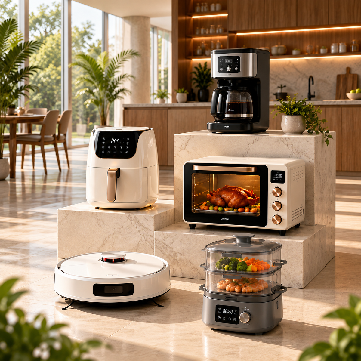 Luxury Kitchen Appliance Showcase