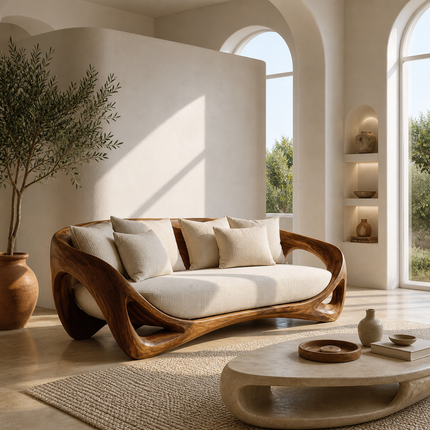 Modern minimalist living room design