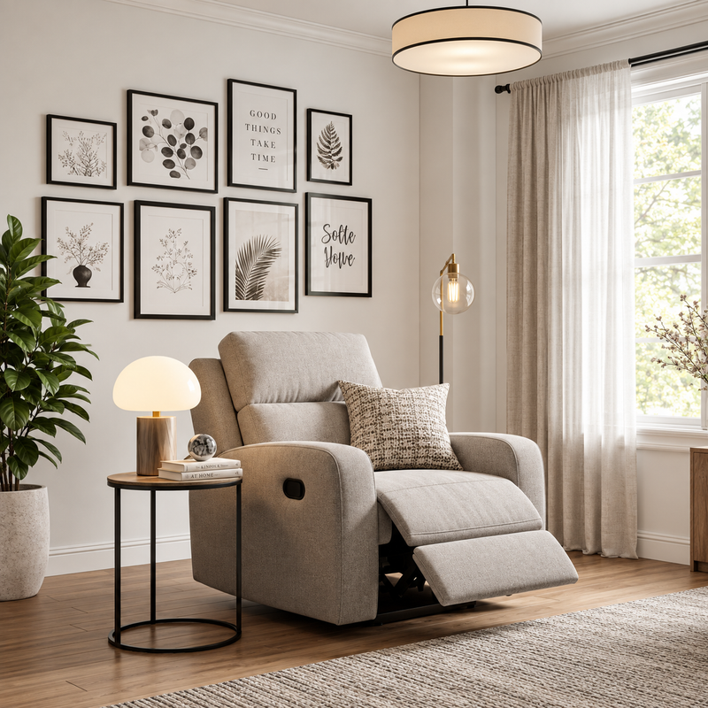 Scandinavian Reading Nook Retreat