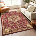 Classic GC_VIN5015 Red 7 ft. 10 in. x 10 ft. 3 in. Area Rug