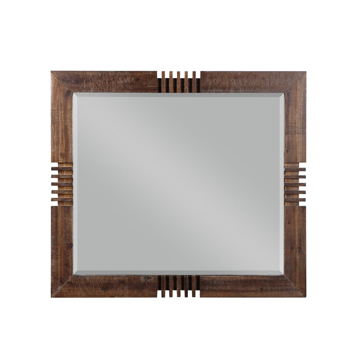 Andria Reclaimed Oak Finish Mirror