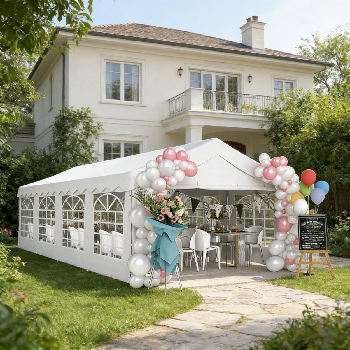 Outdoor Heavy Duty Party Tent,Garden Wedding Event Shelter