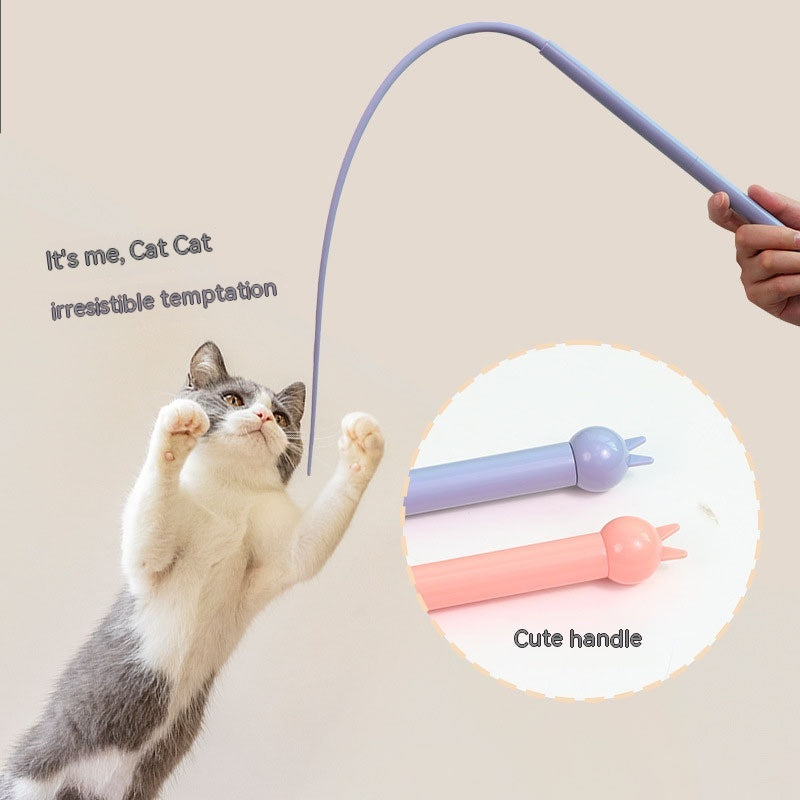 Silicone Cat Playing Rod Simulation Mouse Catching Can Be Replaced - Eloy Royal