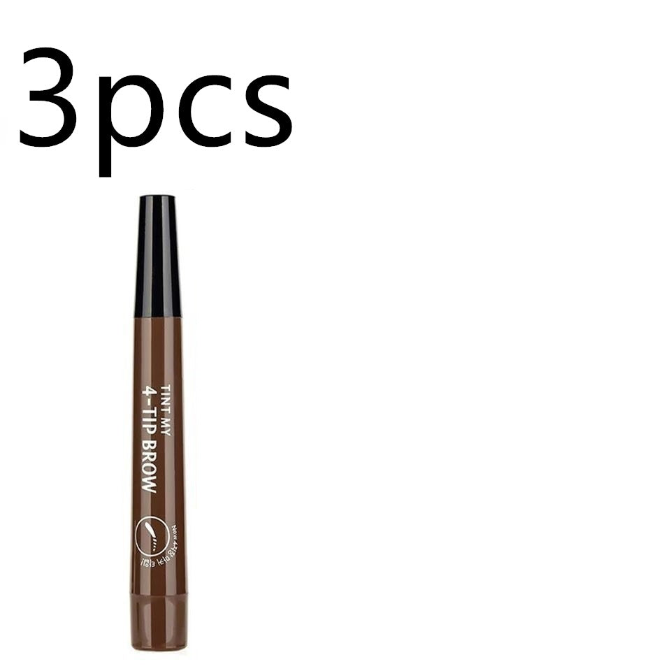 Four-Forked Water Eyebrow Pencil Four-Head Eyebrow Pencil