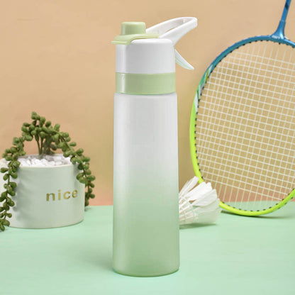 Spray Water Bottle For Girls Outdoor Sport Fitness Water Cup Large Capacity Spray Bottle Drinkware Travel Bottles Kitchen Gadgets - Eloy Royal