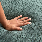 55'L Chenille Sponge single sofa,No Assembly Required,Fluffy Modern Sleeper Chair for Living room, Bedroom, Lounge and Projection Room(Not a swivel chair.) - Eloy Royal