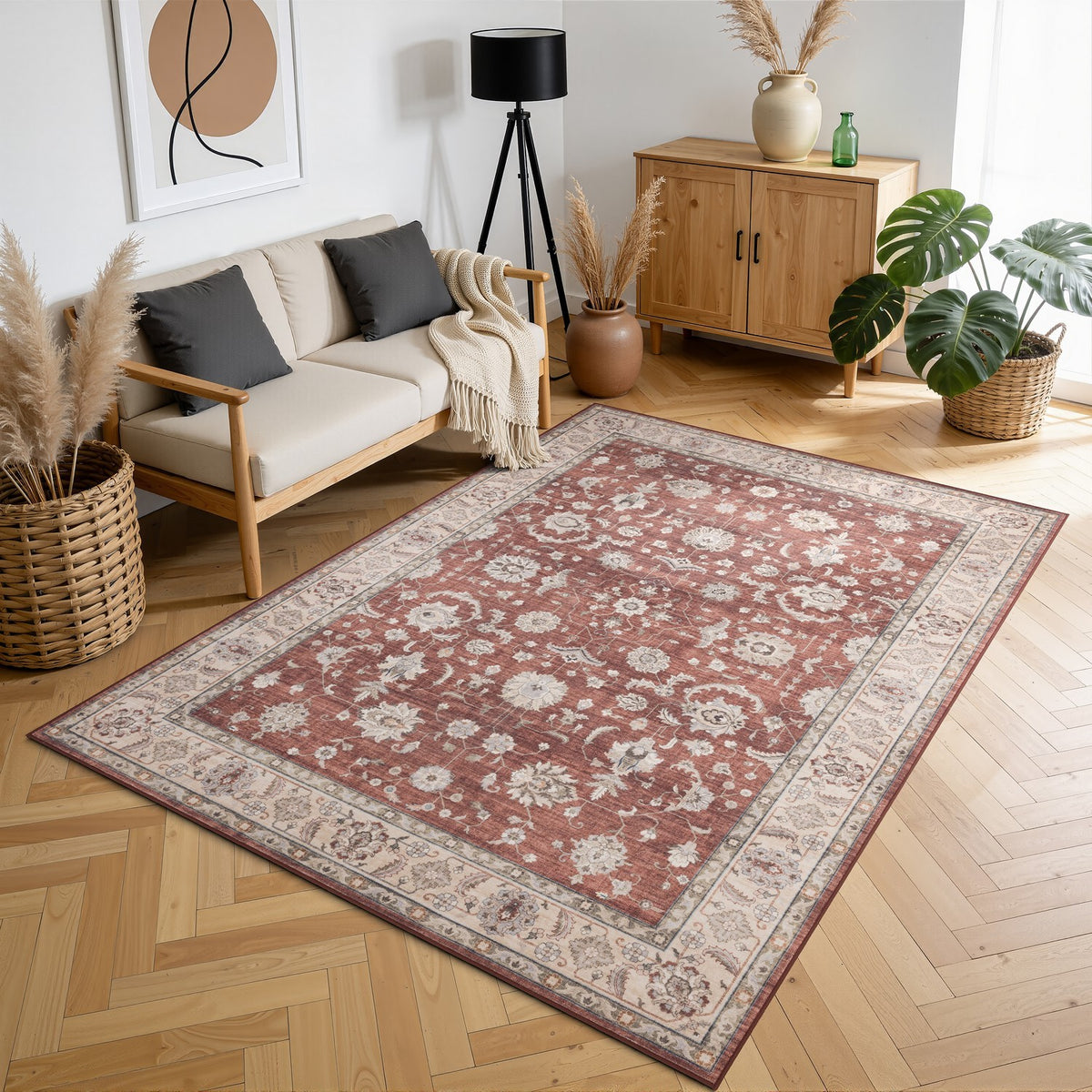 Premier GC_HAM4008 8x10 Red Area Rug