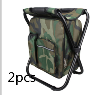 Multifunction Outdoor Folding Chair Ice Cooler Picnic Bags Camping Fishing Stool Backpacking Hunting Rest Chair - Eloy Royal