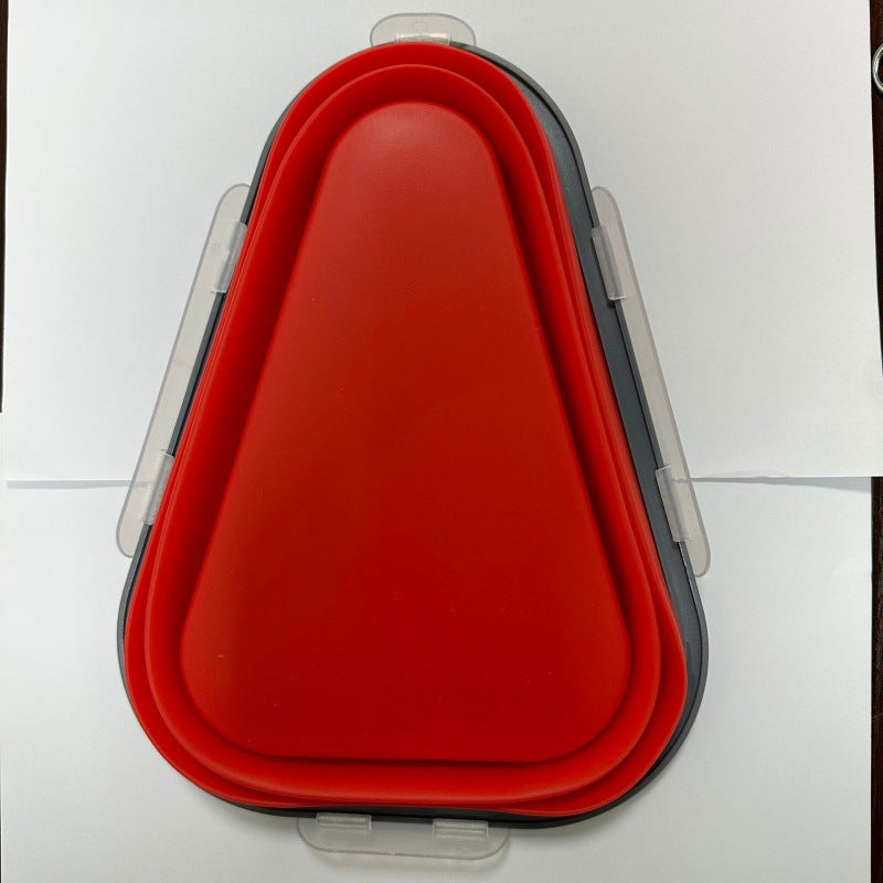 Silicone Folding Pizza Crisper Can Be The Same And Practical - Eloy Royal