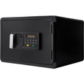 Keypad Fireproof Security Safe in Black Steel, 0.54 Cubic Ft, Durable and Secure