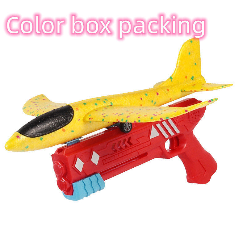 Ejection Foam Airplane Children's Toy Foam Gun