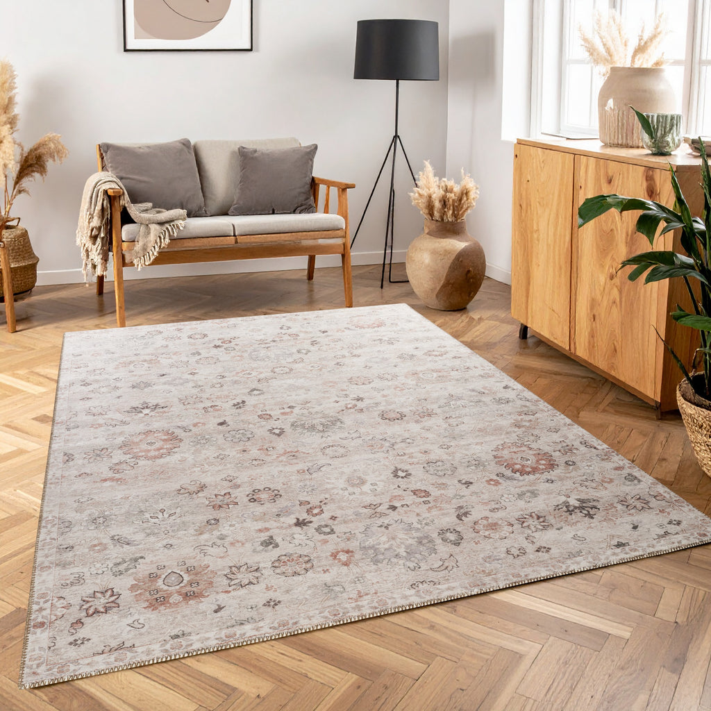 Majestic GC_RYL1002 Beige 5 ft. 3 in. x 7 ft. 3 in. Area Rug