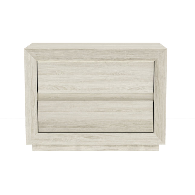 Nightstand in Whitewashed Oak