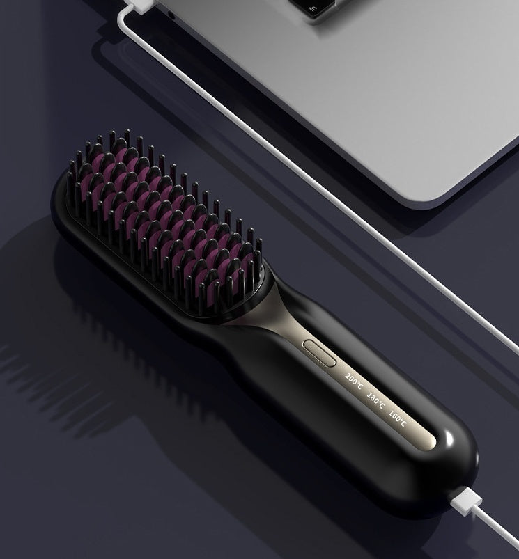 Home Straight Comb Wireless Charging Hair Straighteners