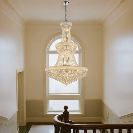 27-Light French Empire Ceiling Light with LED Bulbs