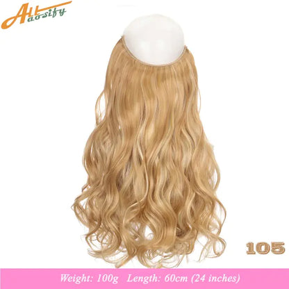 Synthetic No Clip Artificial Hair - Eloy Royal