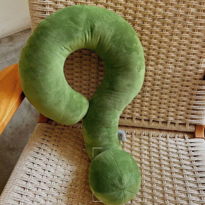 Question Mark Neck Pillow Comfortable Fabric - Eloy Royal