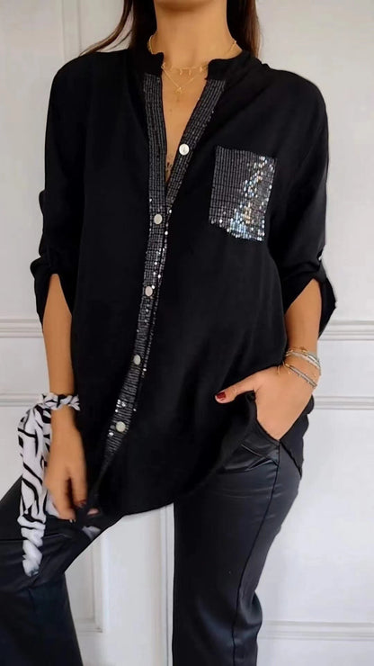 Commute Style Women's Summer Long-sleeve Casual Fashion Shirt