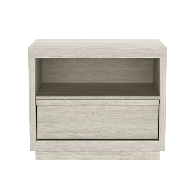 Nightstand in Whitewashed Oak