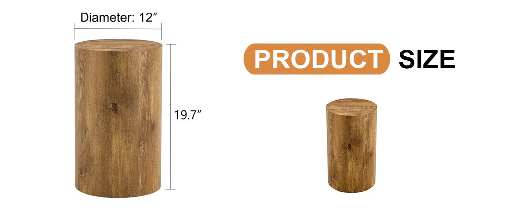 The cylindrical table with its patterned design can be easily integrated into a variety of interior styles, from coffee tables to small dining tables, workbenches or makeshift writing desks. - Eloy Royal