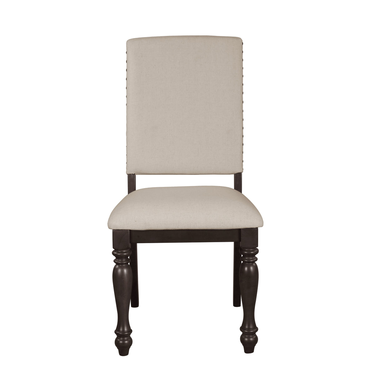 Side Chairs Dining Room Wood Veneer Traditional Set of 8 Beige