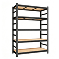 5‑Tier Metal Storage Shelving Unit, 2000 LBS Capacity, Adjustable‑Height Storage Rack, Ideal for Home, Laundry Room, Office, Warehouse, Kitchen, Supermarket and More