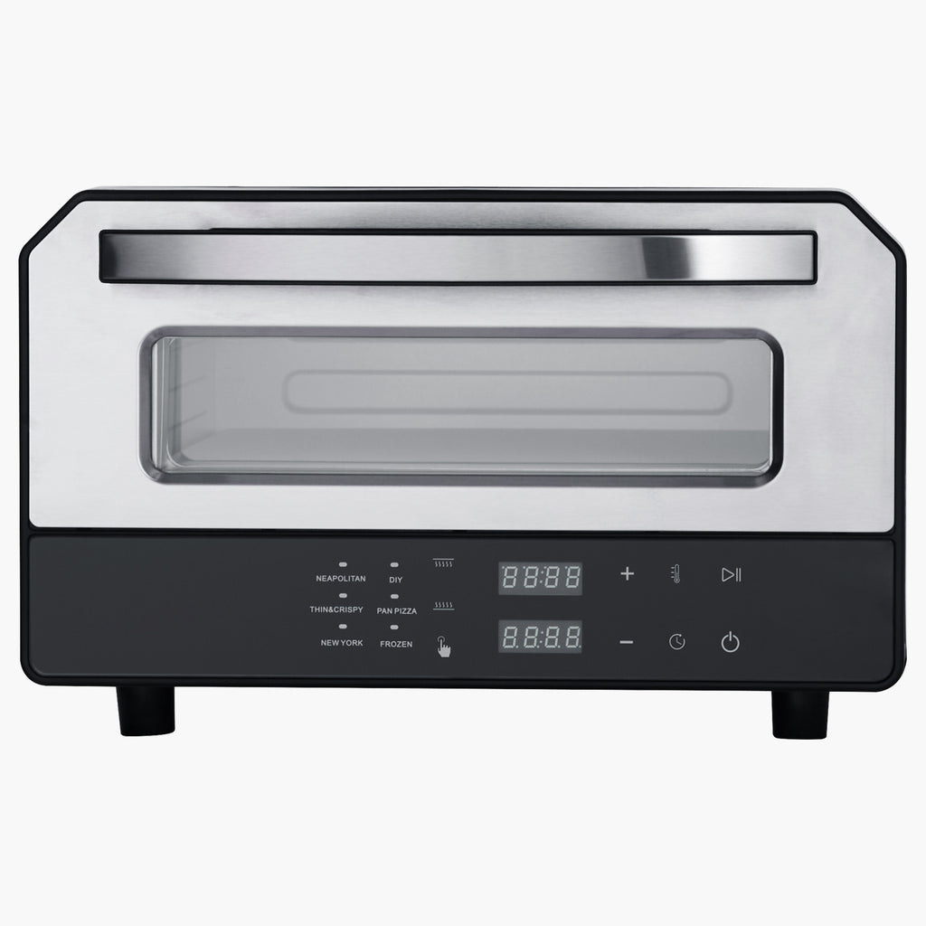 12 Inch Electric Pizza Oven with Pizza Stone 750℉ Max Temp Pizza Maker