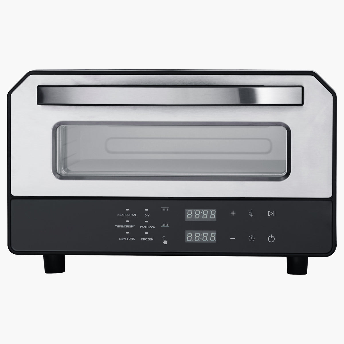 12 Inch Electric Pizza Oven with Pizza Stone 750℉ Max Temp Pizza Maker