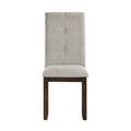 Side Chairs Dining Room Wood Veneer Moonstone Set of 8