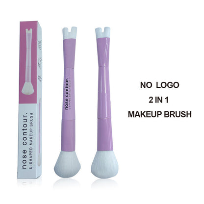 Two-in-one Nose Shadow Makeup Brush