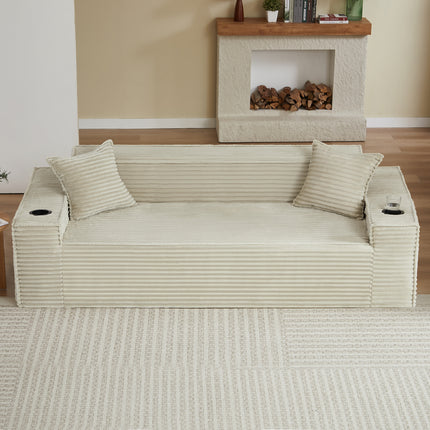3Seater Sofa Boneless Couches with Modern Sofa for Compact Living Rooms