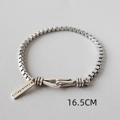 Silver Bracelet Female Couple Bracelet