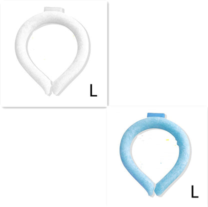 Neck Cooling Ring Ice Cushion Tube Heatstroke Prevention Cooling Tube Ice Reusable Neck Cooler Summer Equipments - Eloy Royal