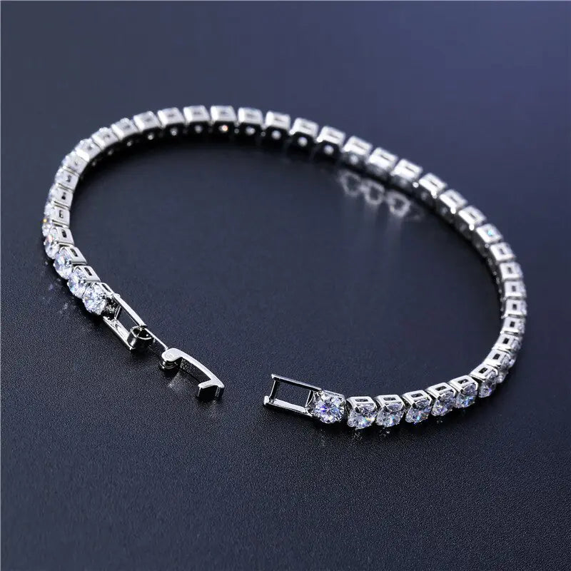 4.0mm Zircon Crystal Bracelet - Eloy Royal