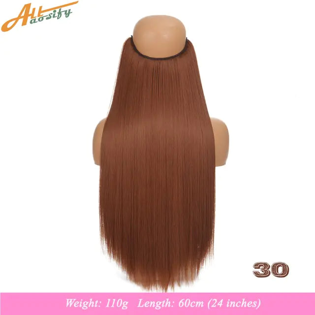 Synthetic No Clip Artificial Hair - Eloy Royal