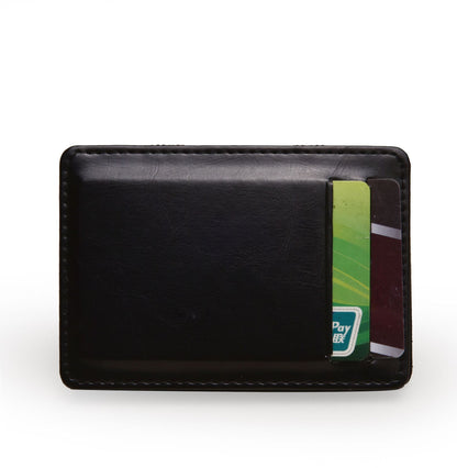 Flip PU Magic Wallet Business Card Holder Bags - Eloy Royal