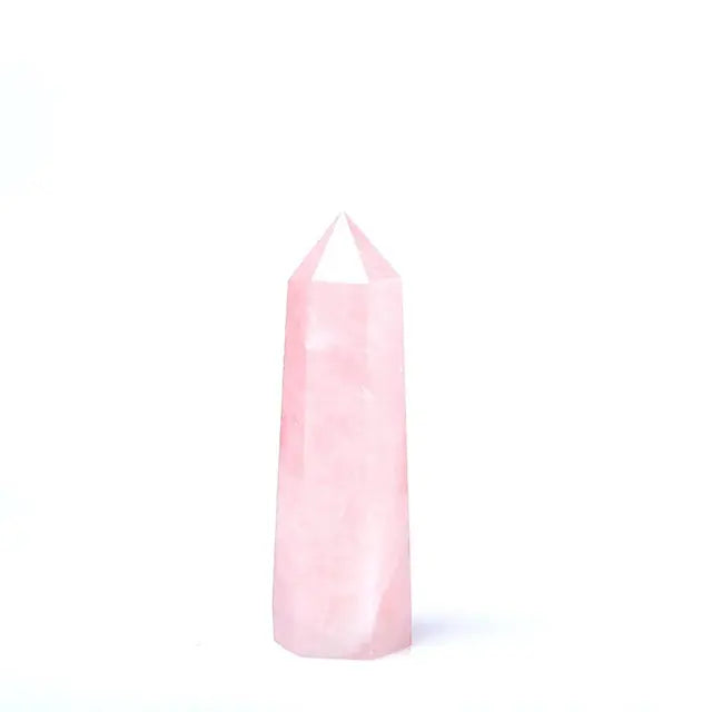 Rose Quartz Crystal Obelisk - Eloy Royal