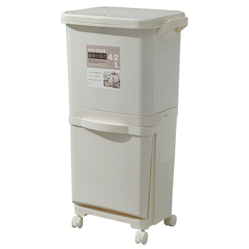 42L Japanese Kitchen Trash Can Household - Eloy Royal