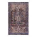 MAVAL Burgundy Washable Rug 5x8 Area Rug (Burgundy, 5' x 8')