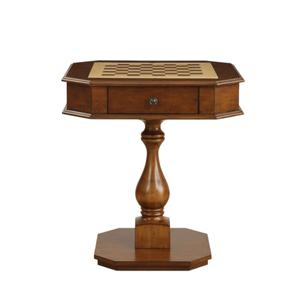 Bishop Cherry Finish Game Table (Reversible Game Board)