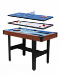 48″ Game Table - Combo Game Table Set - Billiards/Pool, Glide Hockey and Table Tennis for Home, Game Room, Friends and Family!