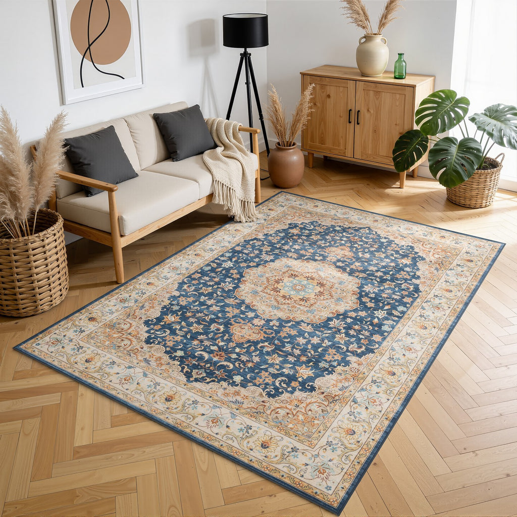 Premier GC_HAM4003 8x10 Navy Area Rug