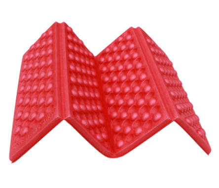 Four folding cushion portable light honeycomb XPE foam cushion single moisture-proof mini dirt-resistant mat - Eloy Royal