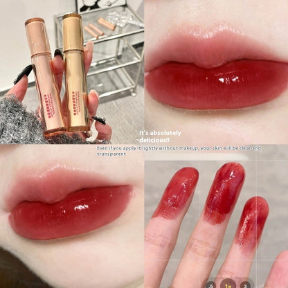 Lip Lacquer No Stain On Cup Non-fading Crystal Transparent Mirror