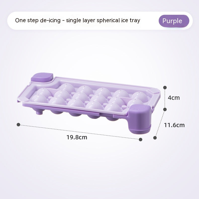 Ice Cube Mold Household Ice Hockey Storage Box - Eloy Royal