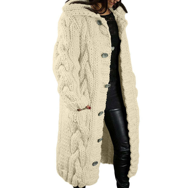 Women's Cardigan Plus Size Sweater Coat